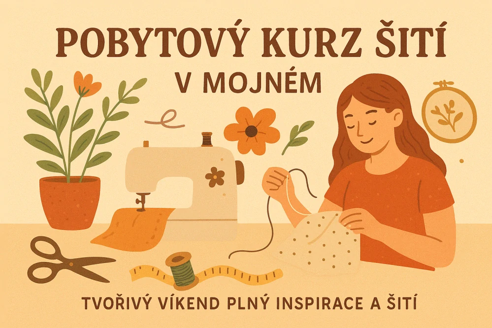 Víkendový kurz šití v Mojném - září I