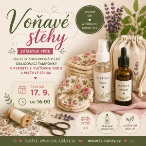 🌹 Voňavé stehy – Zářijová péče
